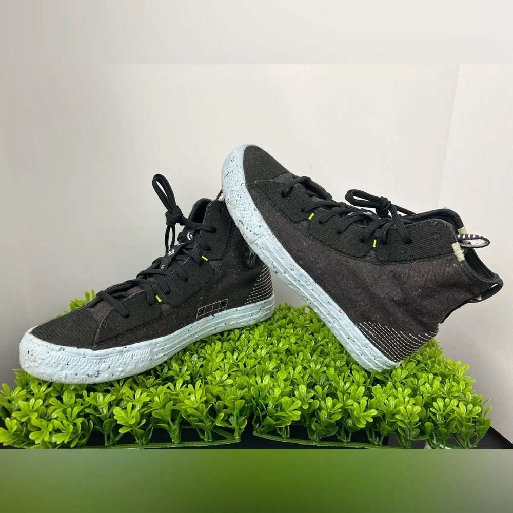 Converse Chuck Taylor All Star Crater Hi Black Sz Mens 7.5 /Wmn 9.5 - Picture 2 of 11